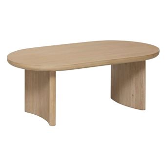 Atmosphera - Table basse en bois LOUSADA - Beige - LOUSADA - 1