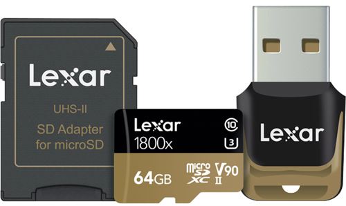 Lexar Sdxc 64 Go Professional Uhs-Ii 1800X (270Mb/S) V60 - Image 3