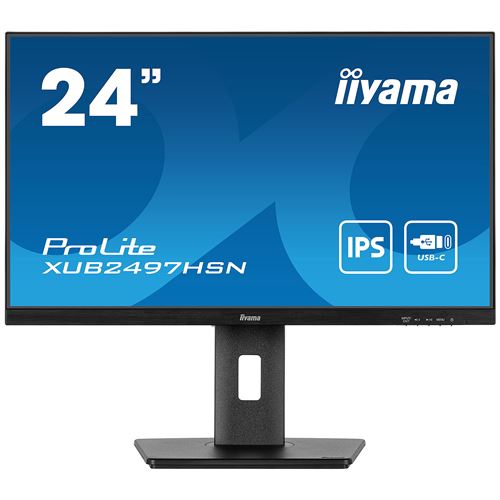 Ecran PC Iiyama ProLite XUB2497HSN-B2 23,8 Full HD Noir mat