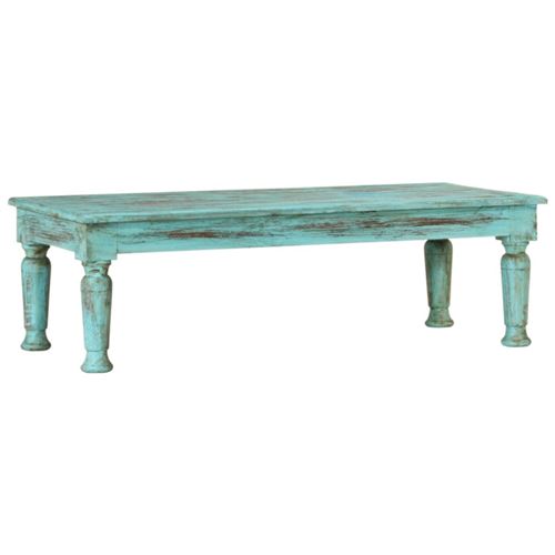 Non Communiqué Bois Table Basse 110X50x34 Cm De Récupération Massif