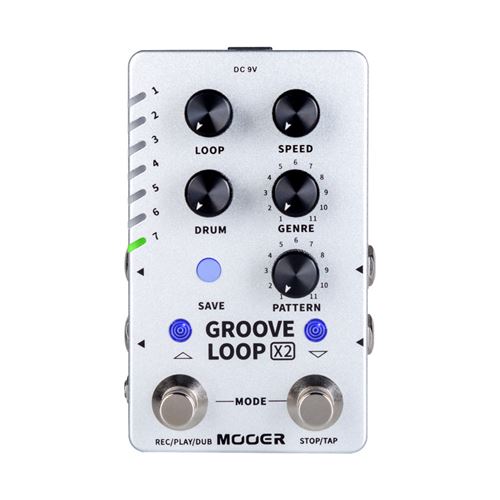 Mooer GROOVELOOPX2 - Pedale Groove Loop