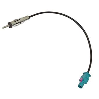 Adaptateur fiche câble antenne ISO vers un autoradio DIN connecteur male  femelle
