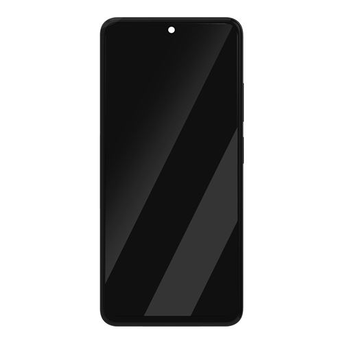 Écran pour Xiaomi Redmi Note 12 4G LCD + Vitre Tactile + Châssis Xiaomi Gris