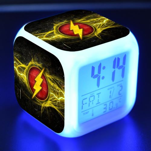 Réveil enfant LED Multifonctionnel Coloré - The Flash Season 4 #26