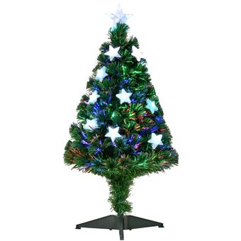 Sapin De Noel Artificiel 90 Cm 125 Sur Sapin De Noel Artificiel Lumineux Fibre Optique Led Multicolore Support Pied O 45 X 90h Cm 90 Branches Etoile Sommet Brillante Vert Achat Prix Fnac