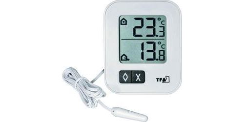 Thermomètre TFA 30.1043.02 blanc