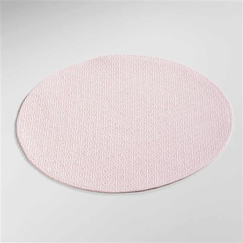 PARIS PRIX Set de table (0) 38 cm fibre papier metrix Corail CHARME & DOUCEUR