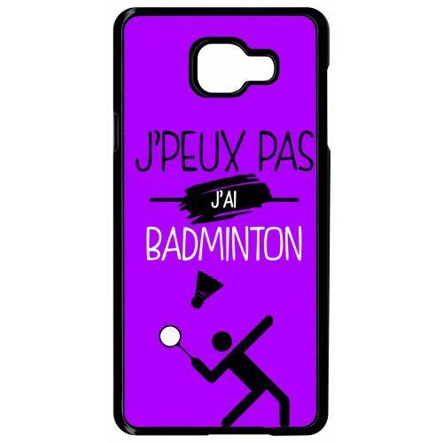 Coque samsung galaxy a7 2016 j peux pas j ai badminton 7