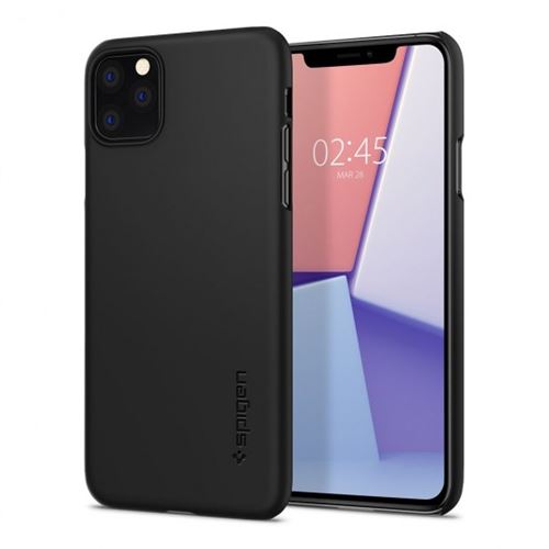 Coque Spigen Thin fit noir pour Iphone 11 Pro