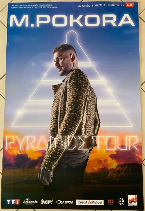 M.POKORA - Pyramide Tour Mat POKORA - AFFICHE