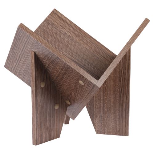 Zomo VS-Box Space support de rangement pour vinyles noyer