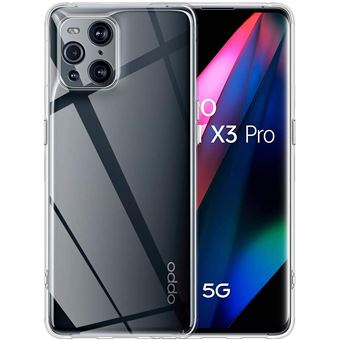 Coque Silicone TPU Noire Pour Oppo Find X3 Pro - Marque Little Boutik - Neuf Sous Emballage