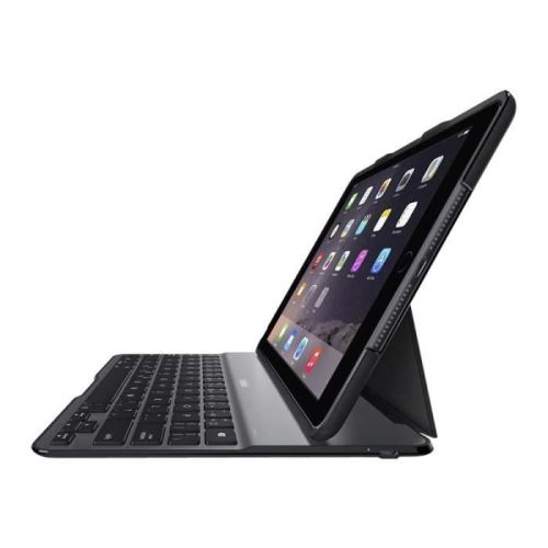 Belkin QODE Ultimate Lite - Clavier et étui - Bluetooth - allemand - noir