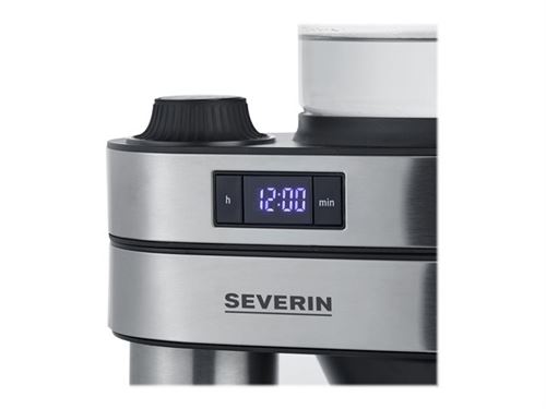SEVERIN Caprice KA 5761 - Cafetière - 8 tasses - noir/inox brossé