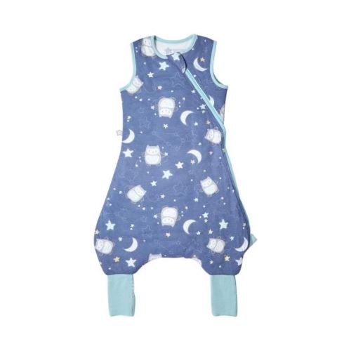 tommee tippee gigoteuse - 18 a 36 mois - tissu léger printemps été - pieds dehors - motif ollie la chouette