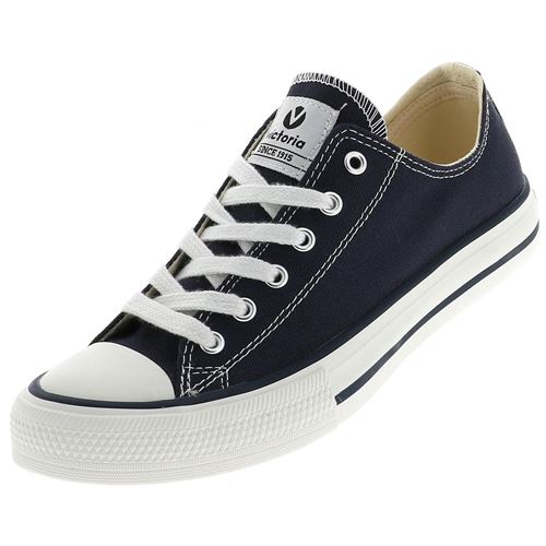 Chaussures basses toile Victoria Vintage marine basse tribu luna Bleu taille : 46 réf : 57895