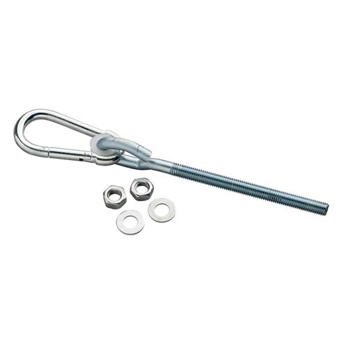 Swing King Boulon + crochet mousqueton 14 cm galvanisé