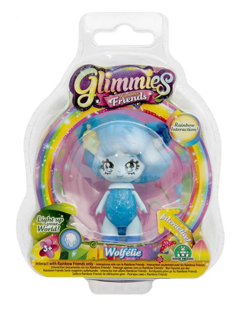 1 glimmies intéractif rainbow - Modèle aléatoire, livraison à l'unité