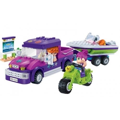 BanBao Set de construction voyage à la plage 6127