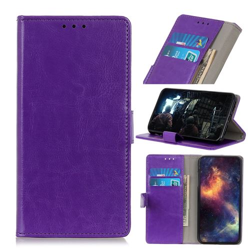 Etui en PU Cheval fou violet pour Sony Xperia L4