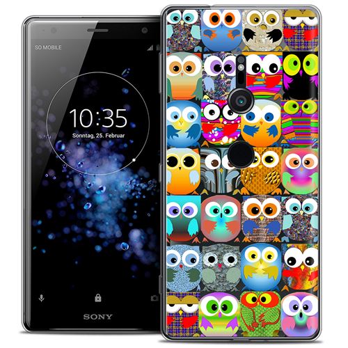 Coque Crystal Gel Sony Xperia XZ2 (5.7 ) Extra Fine Claude - Hibous