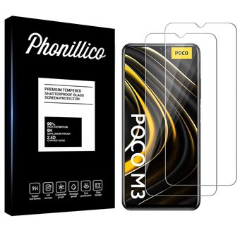 2 Films Protection écran Verre Trempé Pour Xiaomi Poco M3 PRO - Marque NOVAGO, Anti-rayures 9H