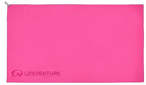 Lifeventure serviette à séchage rapide 130 cm nylon rose