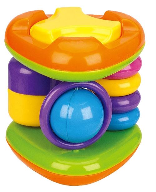 Luna jouet interactif triangle 15 cm multicolore