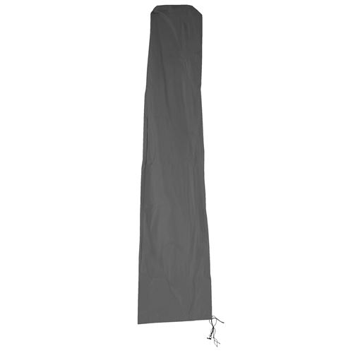 Housse de protection MENDLER HWC pour parasol déporté 3,5m, fermeture éclair anthracite