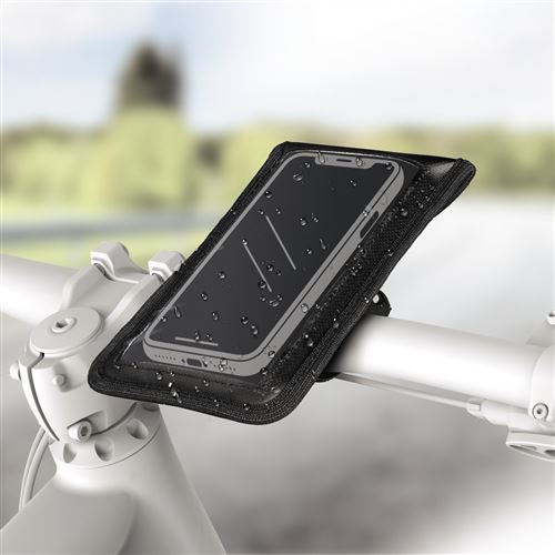 Étui de support univ. vélo pr smartphone, app. larg. de 7 à 13,5 cm