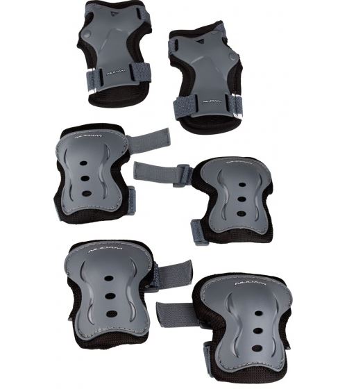 Nijdam Set de protection senior noir / gris taille XL