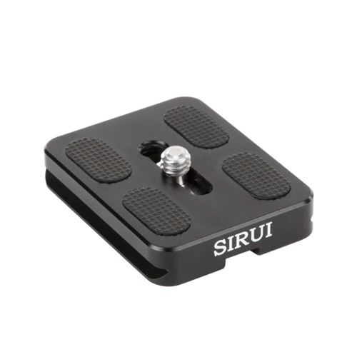 Sirui Ty-50e Plaque De Dégagement Rapide (aluminium, 1/4 Fil, Adapté Pour Sirui Et Arca-swiss) Noir