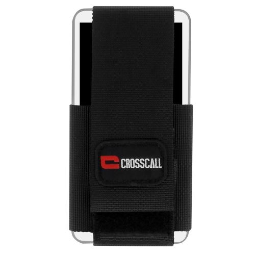 Crosscall S - Beschermhoes voor mobiele telefoon - nylon, polyurethaan - zwart