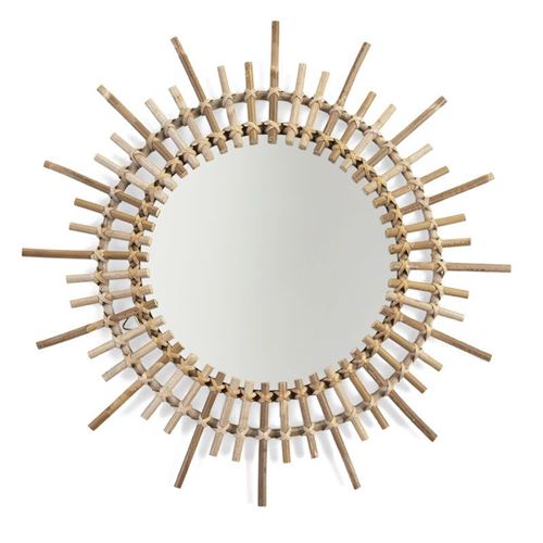 Childhome miroir en rotin 60 cm