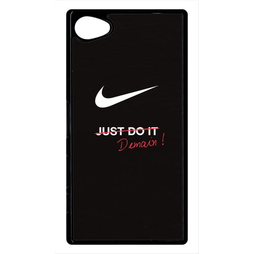 Coque Sony Xperia Z5 Compact Just Do It Demain