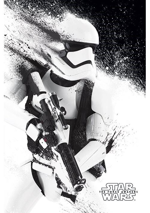 Star Wars Maxi Poster 61 x 91,5 cm Episode VII Stormtrooper Paint
