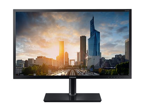 Samsung S27H650FDU - SH65 Series - LED-monitor - 27 - 1920 x 1080 Full HD (1080p) - Plane to Line Switching (PLS) - 250 cd/m² - 1000:1 - 5 ms - HDMI, VGA, DisplayPort - zwart
