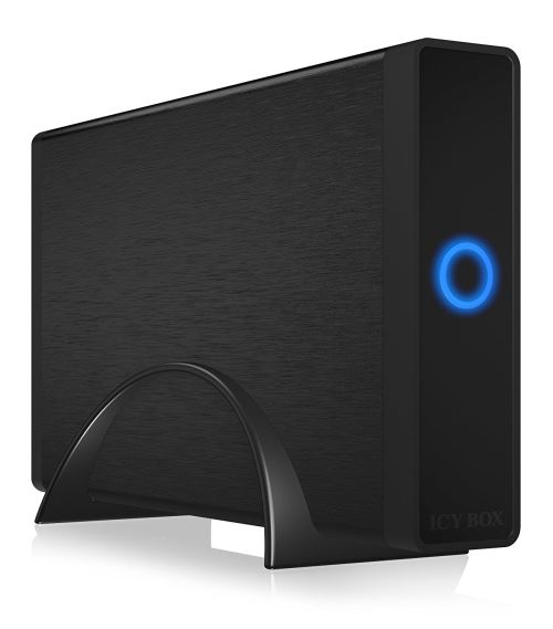ICY BOX IB-377U3 - Storage enclosure - 3.5 - SATA 6Gb/s - USB 3.0 - zwart