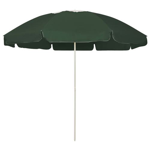 Parasol de plage 240 cm Vert