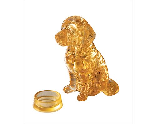 Puzzle 41 Pièces : Puzzle 3D en Plexiglas - Golden Retriever, HCM Kinzel