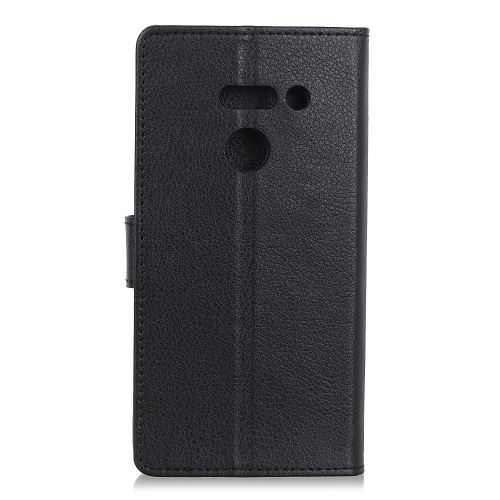 Etui en PU noir pour votre LG G8 ThinQ