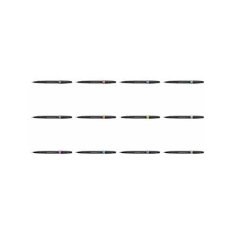 PENTEL FEUTRE PINCEAU GRIS ULTRA F