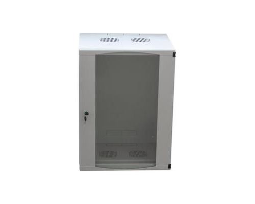 LogiLink - Armoire - montable sur mur - gris clair, RAL 7035 - 12U - 19