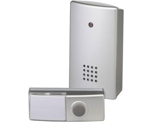 Heidemann 70803 HX Clip Wireless Doorbell Set with Selectable Melodies