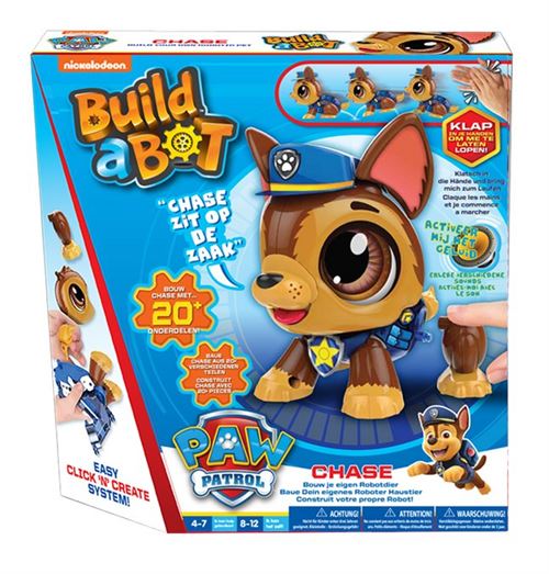 Robot Pat' Patrouille Build a Bot Chase