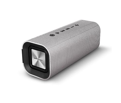 Enceinte Blaupunkt MP3710 Bluetooth, Subwoofer Puissanc sonore 10W Kit mains libres, Radio FM, Port AUX IN et port carte mémoire gris