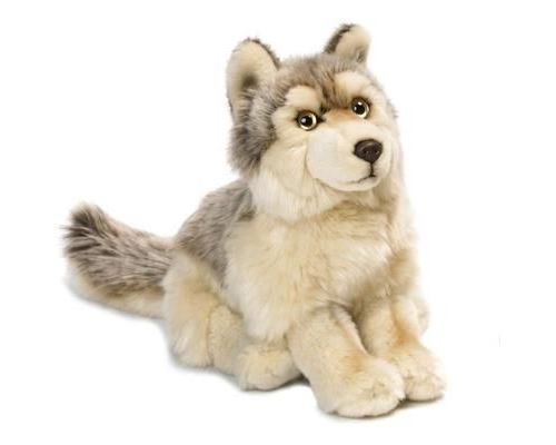 WWF Peluche Loup, 15190022, 25 cm 2115