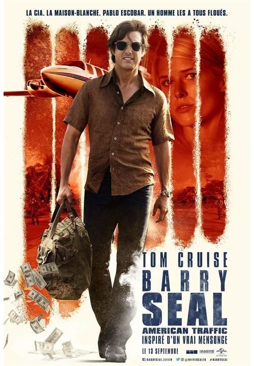 Barry Seal, American Traffic AFFICHE CINEMA ORIGINALE
