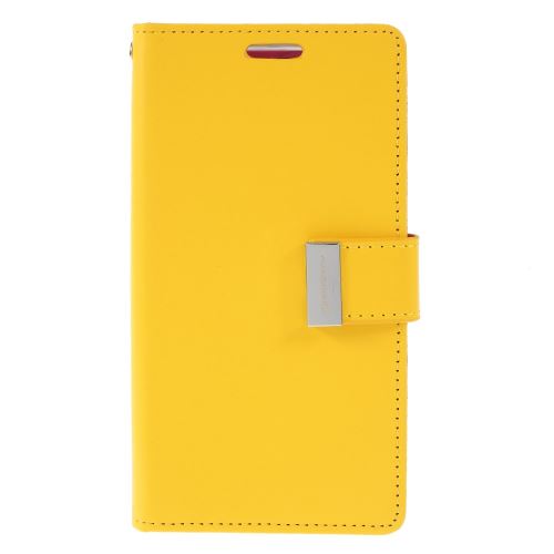 Etui en PU journal intime riche jaune pour votre Samsung Galaxy S10 Lite