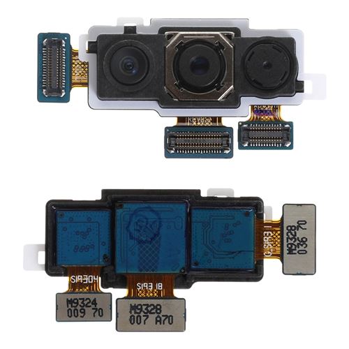 Caméra Arrière Galaxy A70 Module Triple capteur Photo Compatible et Nappe